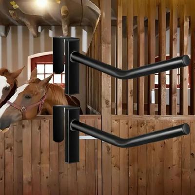 Multipurpose Horses Saddles Wall Rack Corrosions Resistant Light Weight Saddles Storage Rack Outdoor Application