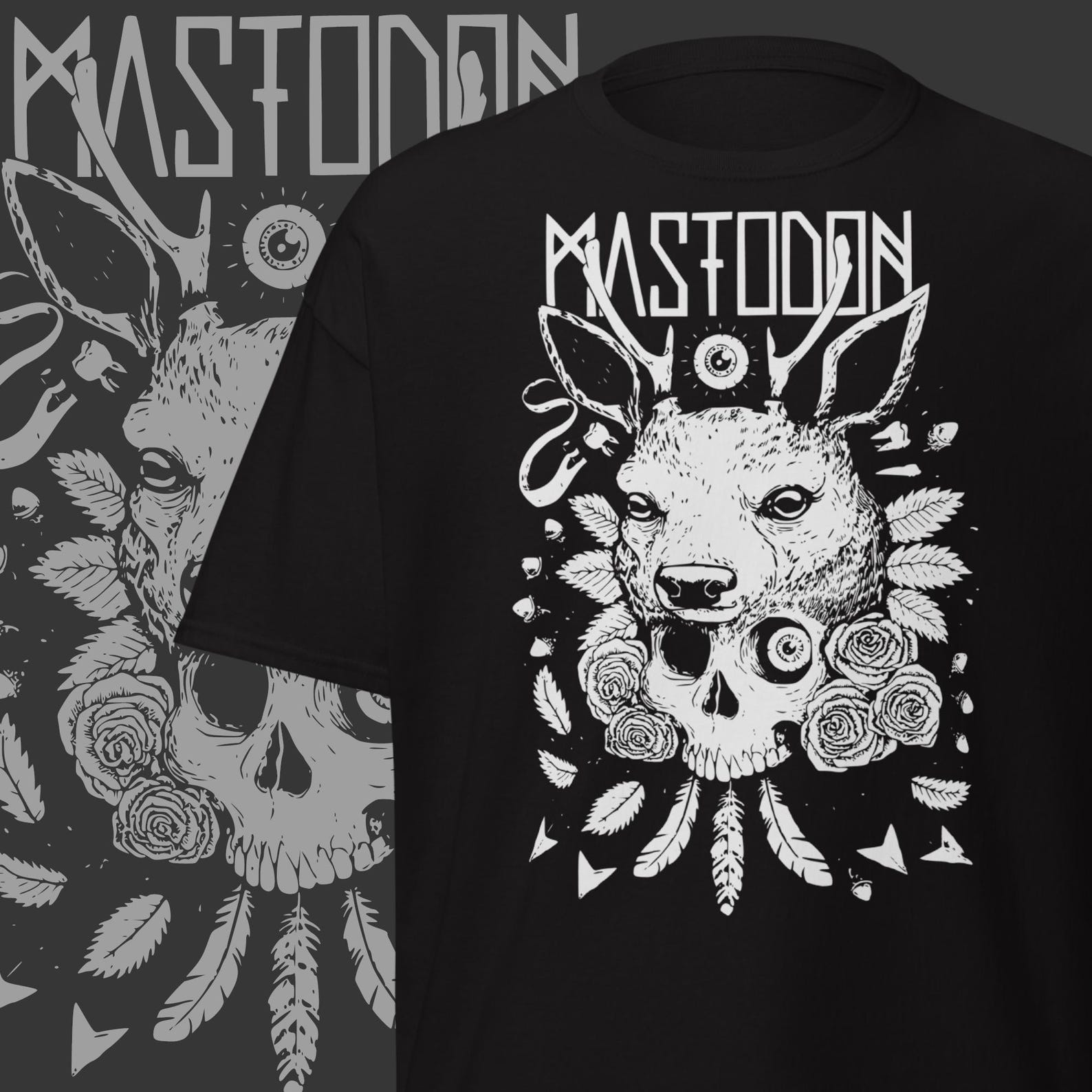 Mastodon Band T-Shirt Gift for Heavy Metal Fans Band Merch 4XL