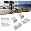1 Pair Removable Table Bracket Stainless Steel 304 Boat Table Brackets Desktop Removable Table Bracket Replacement for RV Yacht Ship Household