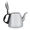 1,2l 1,5L Rostfritt Stål Spishäll Tekanna T Kaffekanna Vattenkokare Värmebeständigt Handtag 1,5L