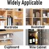 10Pcs/Pack Seamless Adhesive Laminated Pallets - Non-Slip Reusable Shelf Drawer Liners for Kitchen Bathroom Closet Organization