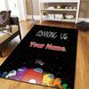 Among Us Custom Name Carpet Rug for Living Room Bedroom Home Sofa Decoration,Kids play Non-slip Floor Mat