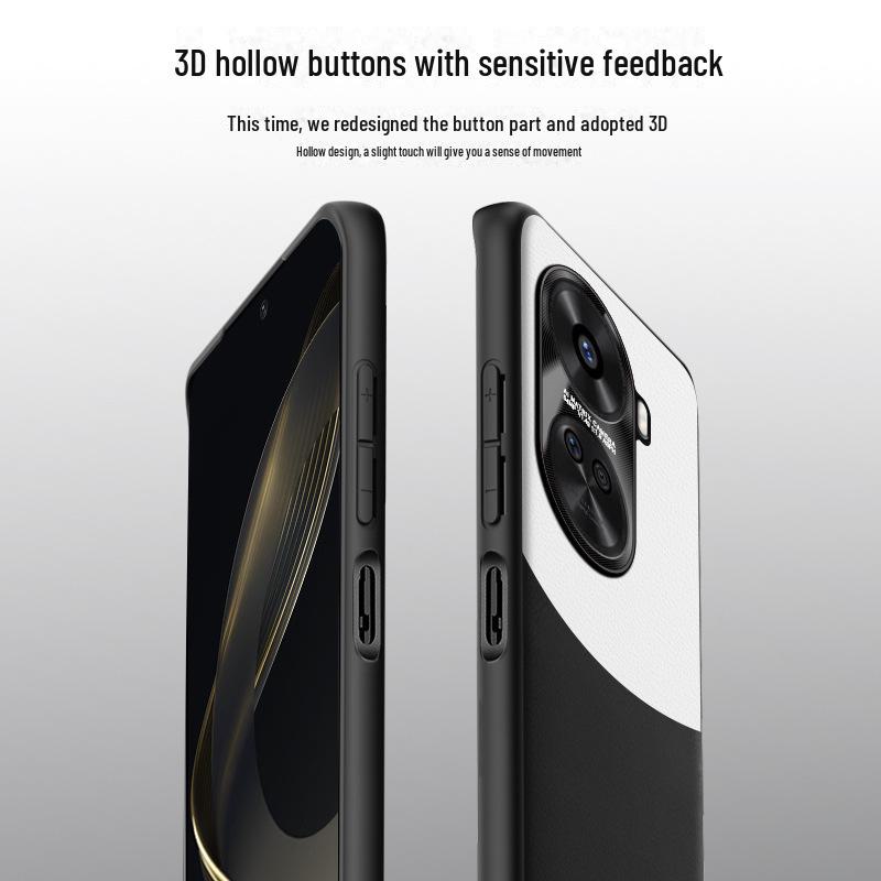 Schützende Flüssiglederhülle für das Huawei Nova 11 SE Mobiltelefon, Anti-Fall-Design, Versand einzeln möglich.