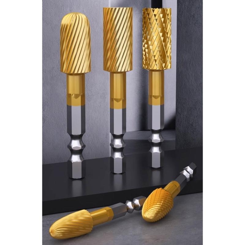 Profession Diamantine Grinding Burrs with 1/8 Inch Shank for Engraving On Hard Materials Home Improvement Craft Projects