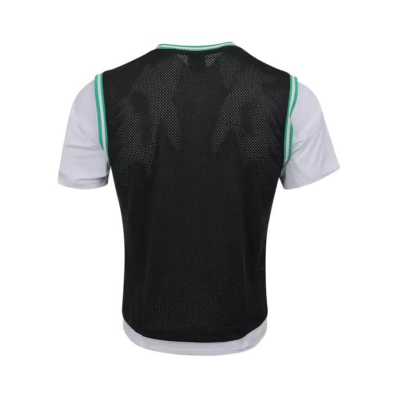 Jordan T-Shirt Printed Mesh Breathable Fake Two-Piece Sports Short Sleeve Kids Tops IW1450-010