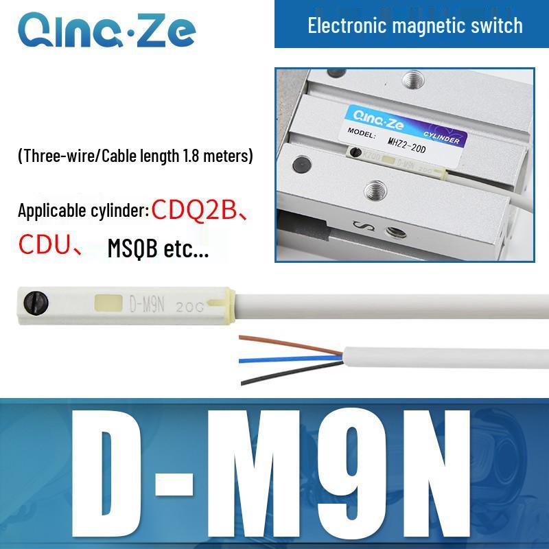 Magnetischer Zylindersensor: D-A93 Zwei-Draht & CS1-F Drei-Draht Endschalter