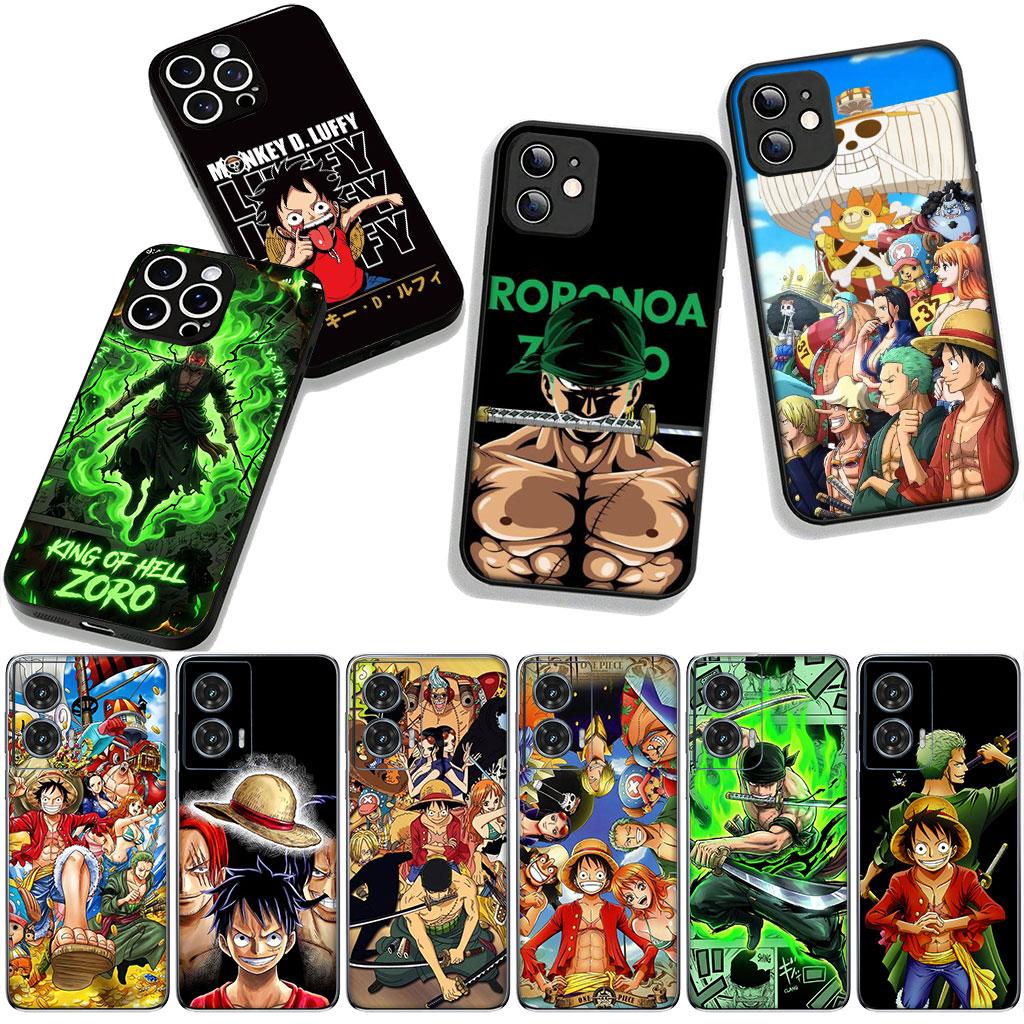Cover for Apple iPhone 16 15 14 Plus 13 12 Mini 17 Pro Max + ProMax 16E Air 16+ 15+ Phone Case Roronoa Zoro One Piece Luffy