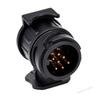13 To 7 Pin Plug Adapter Durable Trailer Connector 12V Towbar Towing Plugs Socket Adapter Protect Connections A30 Connector