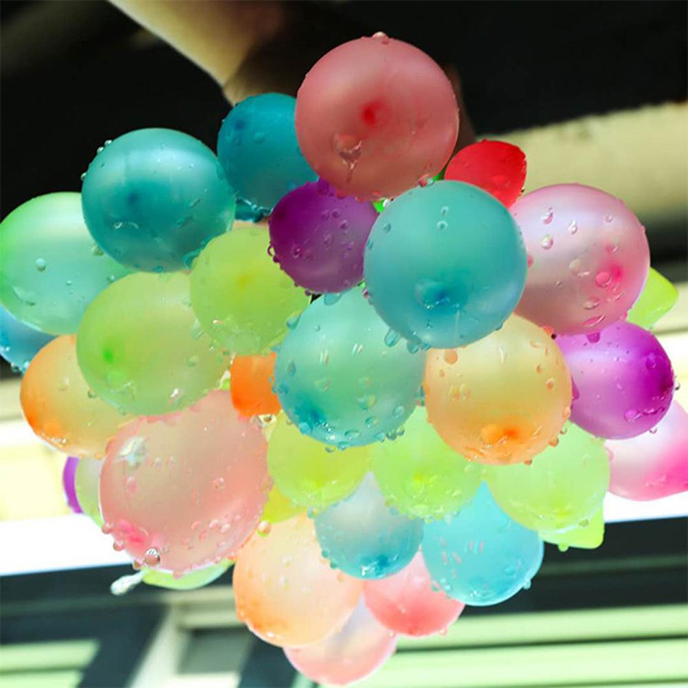 111pcs Summer Multicolor Filling Water Latex Balloons Funny Outdoor Child Toys