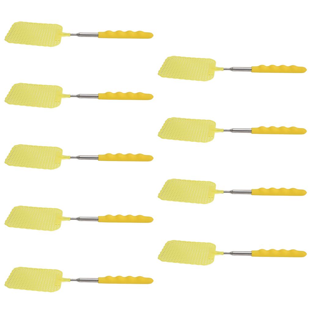 9PCS Retractable Fly Swatter Telescopic Extendable Fly Swatter Prevent Pest Mosquito Tool