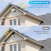 100/160/256LED Outdoor Solar Light With Motion Sensor Remote Control 3 Mode Security Lights Waterproof For Porch Patio Garage