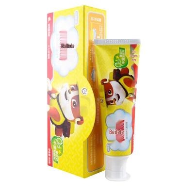 Pasta de dientes para niños Leng Suan Ling Bei Le Le