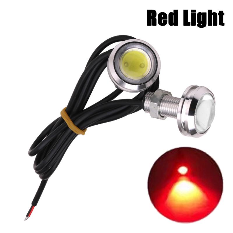 2Pcs Universal Car Motor Eagle Eye DRL Led Daytime Motorcycle Backup Reversing Parking Signal Automobiles Lamps Car Styling 12V