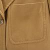 Salvatore Ferragamo Made In Italy Blazer 40 Beige Brown Jacket Women Used