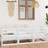 6 Pcs Garden Furniture Set Solid Pine Wood
