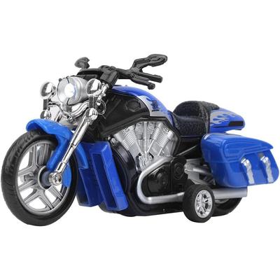 Motorrad-Spielzeug im Maßstab 1/16, Legierungs-Motorspielzeugmodell, sehr simuliert, für Kinder, Rückziehfahrzeug-Spielzeug, Rückzieh-Spielzeugauto mit Ton- und Lichtspielzeug