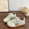 Niche board shoes women's  new spring versatile student moral training shoes platform casual lightweight sports white shoes