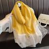 Foulard in Seta Ispirato alle Farfalle con Stile Elegante per Accessori Moda Primavera Estate