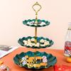 3-Tier European Style Plastic Fruit & Dessert Stand