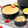 Nonstick Coating Round Springform Pan Set With Removable Bottom Plate Round And Heart Shape Baking Cake Pans Cheesecake Pan Mold