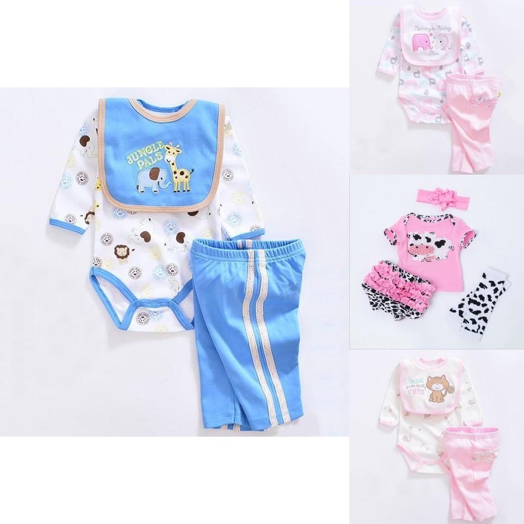 Adorable Romper Dress Clothes For 22''-23'' Lifelike Reborn Baby Dolls