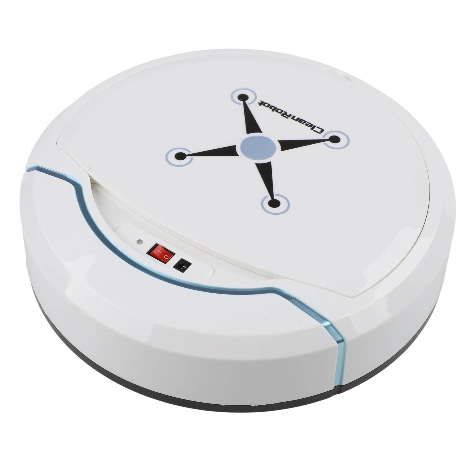 

Carpet Automatic Sweeper Long Lasting Battery Clean Microcomputer Control Smart Robot Vacuum Cleaner USB Charging Mode белый