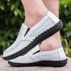 New Summer Breathable Sneakers Men Casual Shoes Lightweight Slip On Loafers Men Waterproof Outdoor Shoes Mesh Footwear