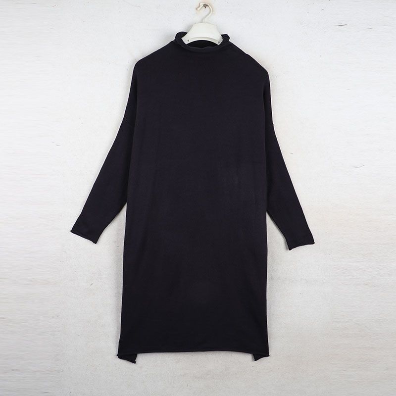 Sunshine House Lonely Spring New Arrival Export Fashion FC Home Half-High Collar Long Sleeves Sweaters Dress Women's Clothing