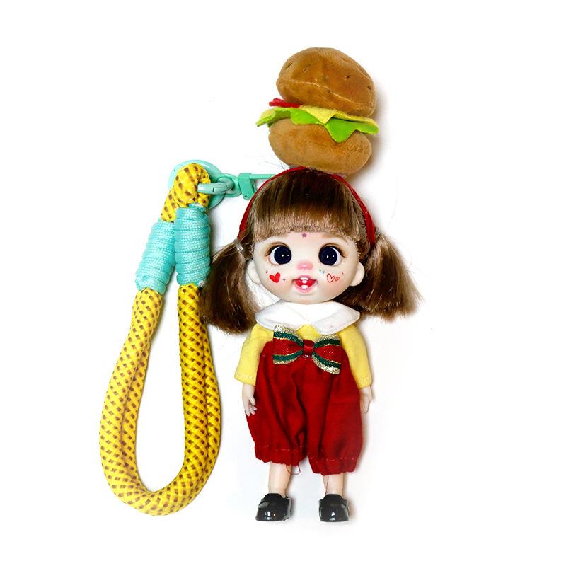 

Новейшая плюшевая игрушка кукла подвеска платье кукла для девочек слепой бокс винил Лулифен дата рождения подарок Рождество отлично подходит для ежедневного использования 20cm