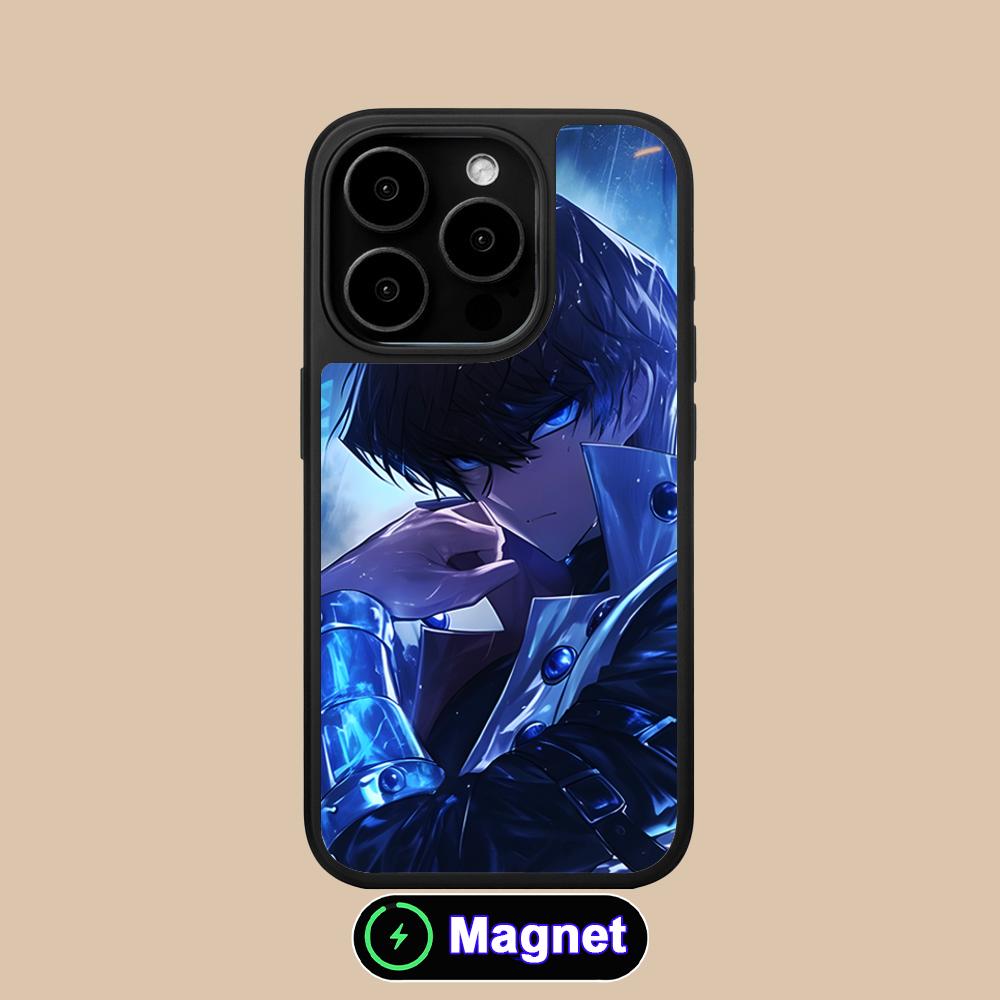 Yugioh Seto Kaiba Phone Case for iPhone 17 16 15 14 13 12 11 Air Pro Max Plus Matte Surface Magsafe Cover