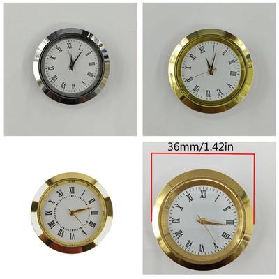 Uhr Quarzwerk Runde Uhren Kopf Einsatz Klassische Uhr Handwerk für Frauen Männer Tragen Uhr Ersatzteil Liefert