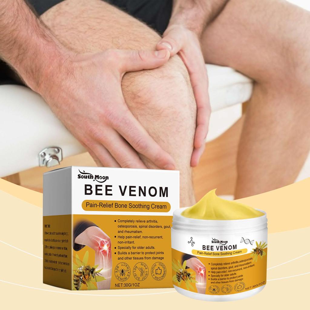 South Moon Bee Venom Joint Care Cream Daily Massage Gentle Moisturizing Comfort Herbal Body Cream