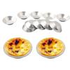 Cookie Egg Tart Moulds Pudding 10 Pcs Egg Tart Hot Baking Tools Cupcake