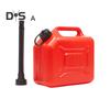 5L/10L Fuel Tank Plastic Transfer Tank with Spout And Handle Portable Fuel Storage Container for Cars Motorcycle Truck