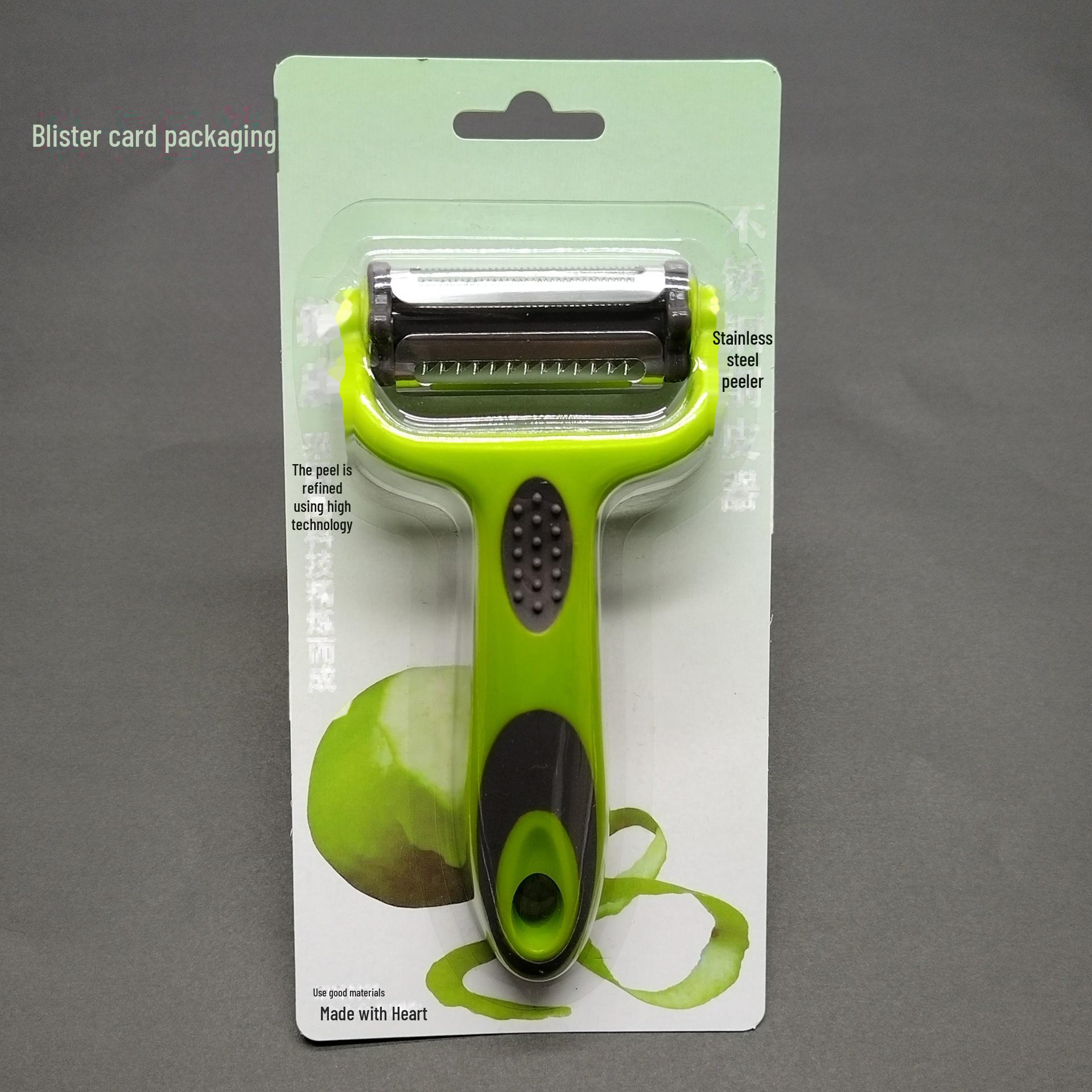 

Многофункциональная овощечистка 3 в 1: Нож-терка для чистки и нарезки яблок, картофеля и дыни