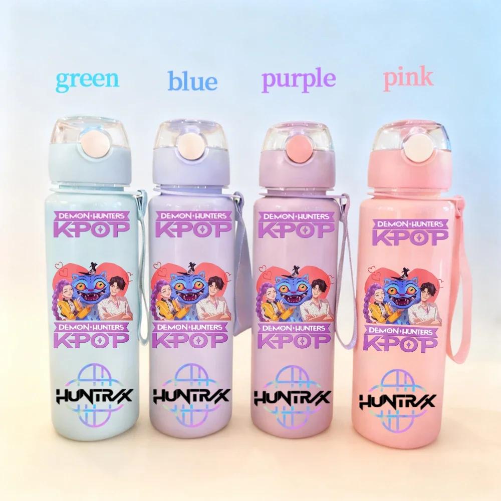 700ML KPOP Devil Hunter Stainless Steel Insulated Mug Anime Cartoon Style Portable Cup Fit designed for Students plus Children