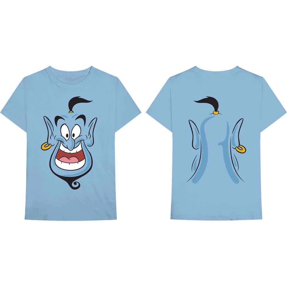 T-Shirt # M Unisex Blue # Aladdin Genie L