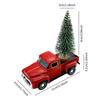 Truck Christmas Tree Statue Christmas Figurine Indoor for Home Decor Collectible Living Room Cabinet Housewarming Desk Ornament