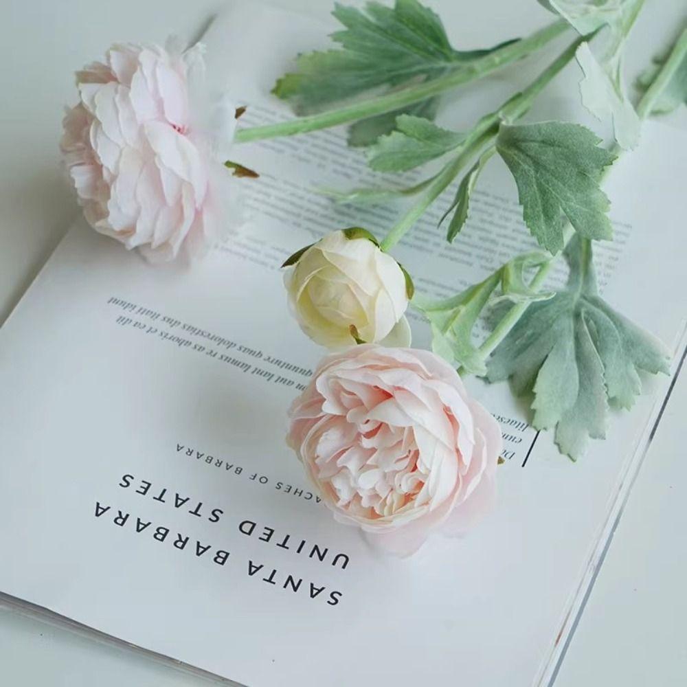 

Single Branch Elegant Artificial Flowers Home Decoration Simulation Flower New Silk Peony Bouquet