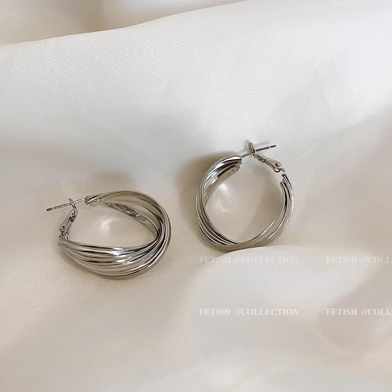 Elegante hochwertige Zirkonia-Ohrringe mit 925er Silberstiften - Damen-Leichtluxusschmuck für Frühling und Sommer