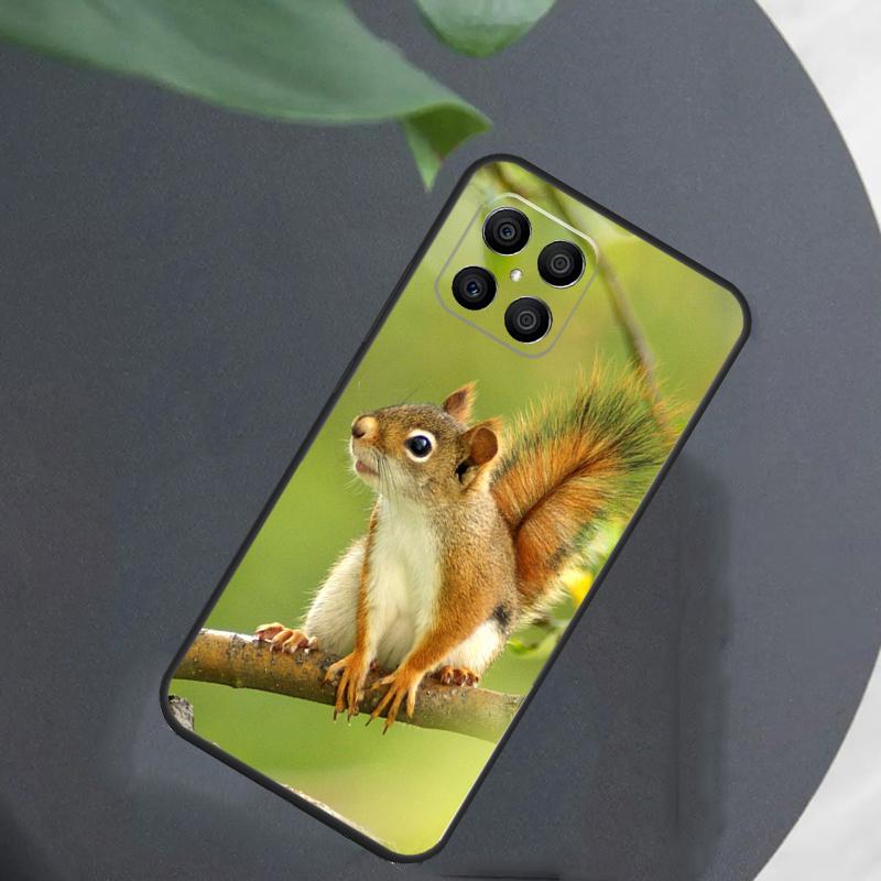 Squirrel Case For Honor Magic 8 7 5 6 Pro Cover For Honor 200 400 Lite 50 70 90 X8a X8b X9a X9b X9c