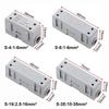 New Spliceable High Power Splitter Brass Reusable Quick Terminal Block Wire Connector Electrical