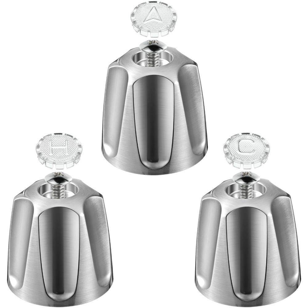 Sturdy Shower Knob Replacement Hot Cold Bathroom Faucet Knobs Faucet Handle  Tub Shower