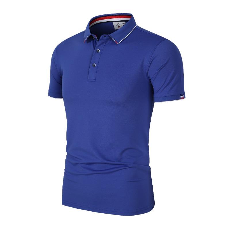 2024 Brand Men's Original Polo Shirt Men's Cotton Polo Shirt Short Sleeved Oversized Polo Men's New Summer Clothing