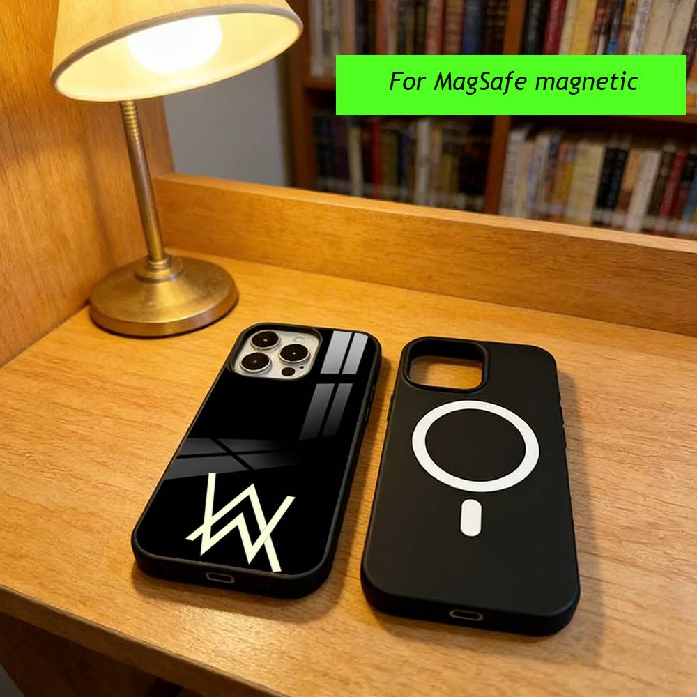 Alan Olav Walker Phone Case For iPhone17,16,15,14,13,12,11 Plus,Pro Magnetic with Magsafe Wireless Charging