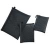 Black Mesh Makeup Bags Women Girls Cosmetic Bag Organizer Travel Portable Wash L