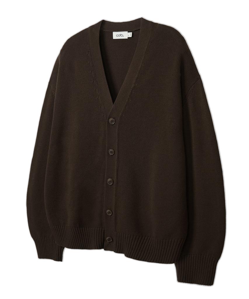 Costume O’Clock [Renewal Ver.] Soft Basic V-Neck Cardigan Navy Cooscd001Navy