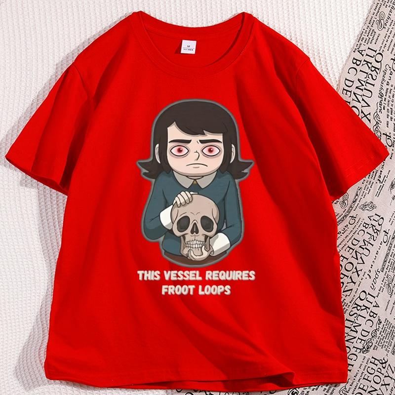 This Vessel Requires Skeleton Tshirt Cotton Top Men Women O Neck Round Collar Short Sleeve Tshirt Male Clothes S 2060₽