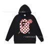 Unisex Oversized Cotton Hooded Sweatshirt With Camo Print Loose Fit Streetwear Teens Adults