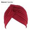 Beanie Headwrap Lightweight Cross Shape Headdress Casual Brimless Dome Scarf Hat for Washing Face